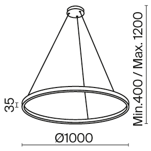 Подвесной светильник Maytoni MOD058PL-L54W3K Подвесной светильник Maytoni MOD058PL-L54W3K