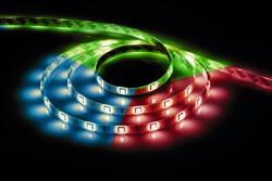 Светодиодная влагозащищенная лента Feron 14,4W/m 60LED/m 5050SMD RGB 5M LS607 27651 Светодиодная влагозащищенная лента Feron 14,4W/m 60LED/m 5050SMD RGB 5M LS607 27651