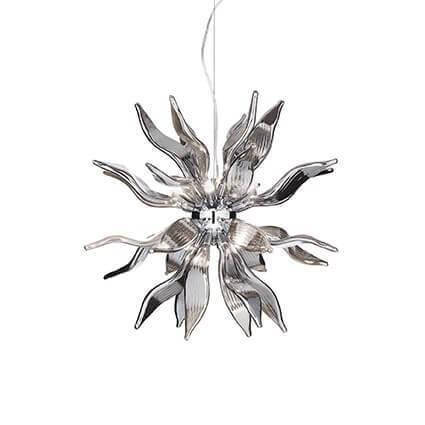 Подвесной светильник Ideal Lux Leaves SP12 Fume 112251 Подвесной светильник Ideal Lux Leaves SP12 Fume 112251