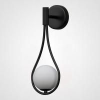Настенное Бра Hoop Drop Wall Black By Imperiumloft
