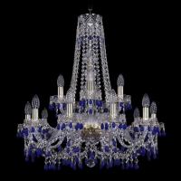 Подвесная люстра Bohemia Ivele 1410/10+5/240/h-75 G V3001 Подвесная люстра Bohemia Ivele 1410/10+5/240/h-75 G V3001