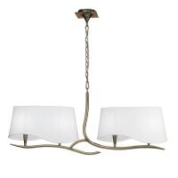 Подвесная люстра Mantra Ninette Antique Bras 1921