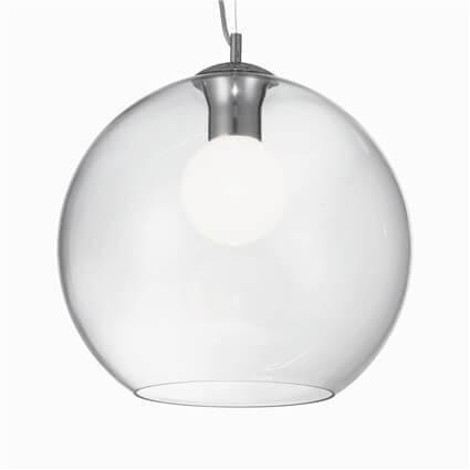 Подвесной светильник Ideal Lux Nemo Sp1 D40 Trasparente 052816 Подвесной светильник Ideal Lux Nemo Sp1 D40 Trasparente 052816