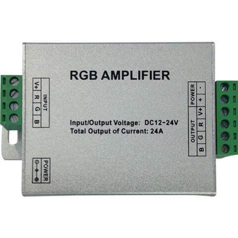 Контроллер для RGB светодиодной ленты Horoz Amplifier 101-001-0288 HRZ01001435 Контроллер для RGB светодиодной ленты Horoz Amplifier 101-001-0288 HRZ01001435