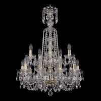 Подвесная люстра Bohemia Ivele 1402/10+5/195/XL-81/2d G Подвесная люстра Bohemia Ivele 1402/10+5/195/XL-81/2d G