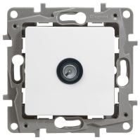 Розетка TV оконечная Legrand Etika белая 672265