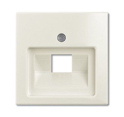 Накладка для 1-постовой розетки 0218/11, 0220, 0221, поле для надписи, Basic 55, chalet-white Накладка для 1-постовой розетки 0218/11, 0220, 0221, поле для надписи, Basic 55, chalet-white