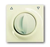 Накладка с поворотной ручкой, с маркировкой, для механизма 2712/2713 U, 2722/2723 U, impuls, слоновая кость