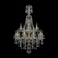 Подвесная люстра Bohemia Ivele 1415/10+5/220/XL-104/2d G Подвесная люстра Bohemia Ivele 1415/10+5/220/XL-104/2d G