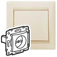 Розетка 2К Legrand Valena 16A 250V немецкий стандарт слоновая кость 695611 Розетка 2К Legrand Valena 16A 250V немецкий стандарт слоновая кость 695611
