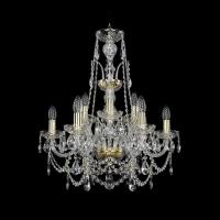 Подвесная люстра Bohemia Ivele 1411/6+3/195/XL-65 G Подвесная люстра Bohemia Ivele 1411/6+3/195/XL-65 G
