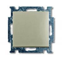 Выключатель кнопочный одноклавишный ABB Basic55 10A 250V шампань 2CKA001413A1091