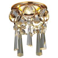 Встраиваемый светильник Ambrella light Crystal K2222 CL/G