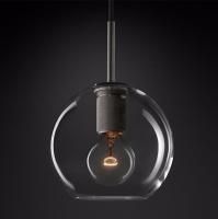 Подвесной Светильник Rh Utilitaire Globe Pendant Black By Imperiumloft