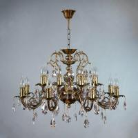 Подвесная люстра Ambiente Alicante 8888/8+8 PB Tear drop