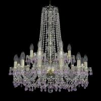 Подвесная люстра Bohemia Ivele 1410/12+6/240/h-74 G V7010 Подвесная люстра Bohemia Ivele 1410/12+6/240/h-74 G V7010