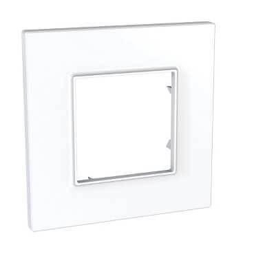Рамка 1-постовая Schneider Electric Unica Quadro MGU2.702.18 Рамка 1-постовая Schneider Electric Unica Quadro MGU2.702.18
