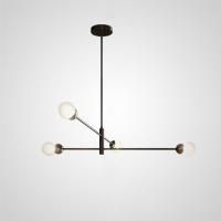 Люстра На Штанге Salme L4 Black By Imperiumloft