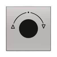 Накладка для механизма выключателя с ключом на 3 положения, серия SKY, цвет серебристый алюминий