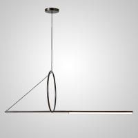 Подвесной Светильник Suspension Cercle Et Trait – Graphite Satine L170 By Imperiumloft