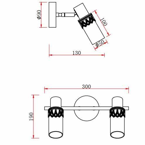 Спот Rivoli Lodi 7018-702 Б0044755 Спот Rivoli Lodi 7018-702 Б0044755