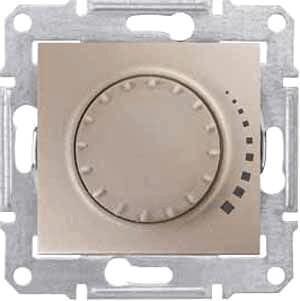Диммер поворотный емкостный Schneider Electric Sedna 25-325W SDN2200668 Диммер поворотный емкостный Schneider Electric Sedna 25-325W SDN2200668