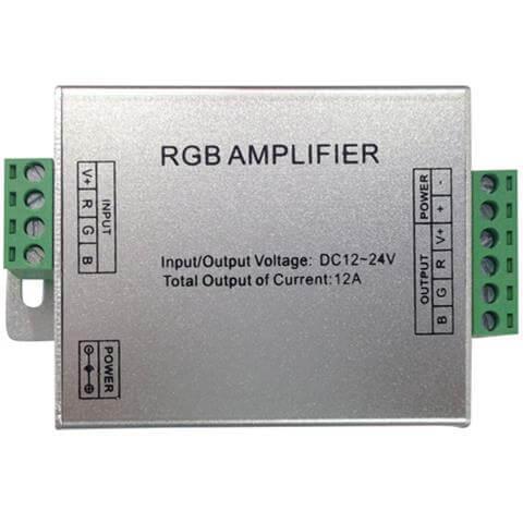 Контроллер для RGB светодиодной ленты Horoz Amplifier 101-001-0144 HRZ01001434 Контроллер для RGB светодиодной ленты Horoz Amplifier 101-001-0144 HRZ01001434