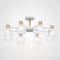 Потолочная Люстра Corf B3 White 8 Lamps By Imperiumloft