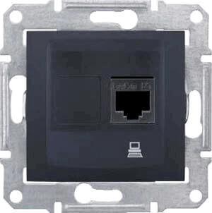 Розетка компьютерная RJ45 Schneider Electric Sedna UTP SDN4300170 Розетка компьютерная RJ45 Schneider Electric Sedna UTP SDN4300170