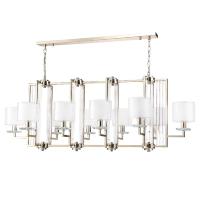 Подвесная люстра Crystal Lux Nicolas SP10 L1300 Gold/White