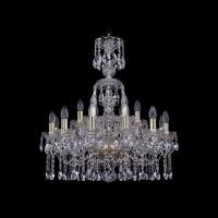 Подвесная люстра Bohemia Ivele 1413/12+6/220/XL-74 G Подвесная люстра Bohemia Ivele 1413/12+6/220/XL-74 G