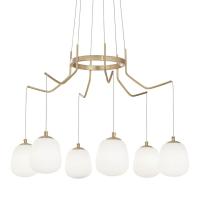 Подвесная люстра Ideal Lux Karousel SP6 206387 Подвесная люстра Ideal Lux Karousel SP6 206387