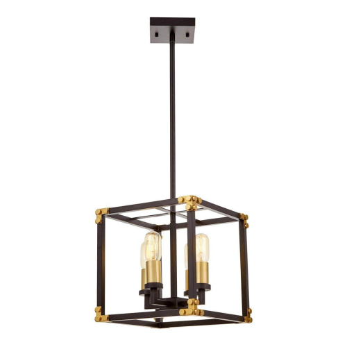 Подвесная люстра Lumina Deco Waldorf LDP 1140-4 BK+MD Подвесная люстра Lumina Deco Waldorf LDP 1140-4 BK+MD