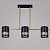 Люстра Reluce 06675-0.3-03 GD+BK GX53