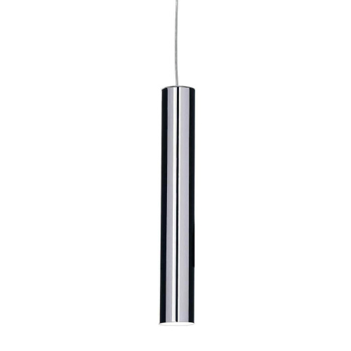 Подвесной светодиодный светильник Ideal Lux Ultrathin D040 Round Cromo 187662 Подвесной светодиодный светильник Ideal Lux Ultrathin D040 Round Cromo 187662