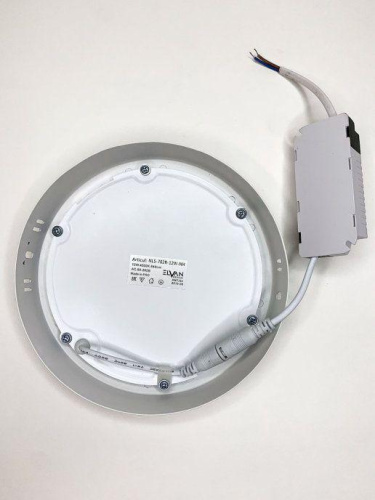Настенно-потолочный светодиодный светильник Elvan NLS-702R-12W-WW-Wh Настенно-потолочный светодиодный светильник Elvan NLS-702R-12W-WW-Wh