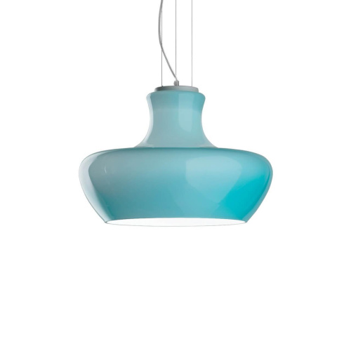 Подвесной светильник Ideal Lux Aladino SP1 D30 Azzurro 137292 Подвесной светильник Ideal Lux Aladino SP1 D30 Azzurro 137292