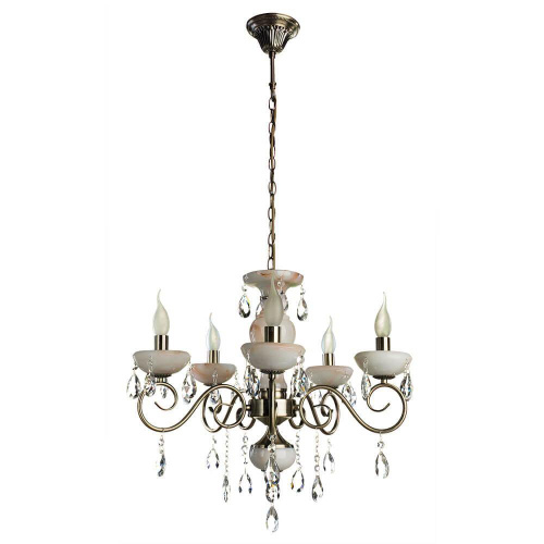 Подвесная люстра Arte Lamp Onyx Red A9591LM-5AB Подвесная люстра Arte Lamp Onyx Red A9591LM-5AB