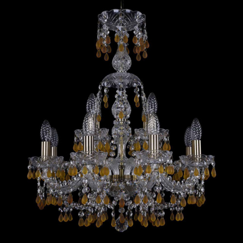 Подвесная люстра Bohemia Ivele 1410/8+4/195/XL-66/Pa/V1003 Подвесная люстра Bohemia Ivele 1410/8+4/195/XL-66/Pa/V1003