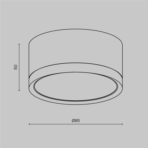 Потолочный светильник Technical C086CL-GX53-SRD-WB Потолочный светильник Technical C086CL-GX53-SRD-WB