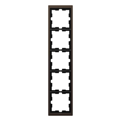 Рамка 5-постовая Schneider Electric Merten D-Life MTN4050-6552 Рамка 5-постовая Schneider Electric Merten D-Life MTN4050-6552