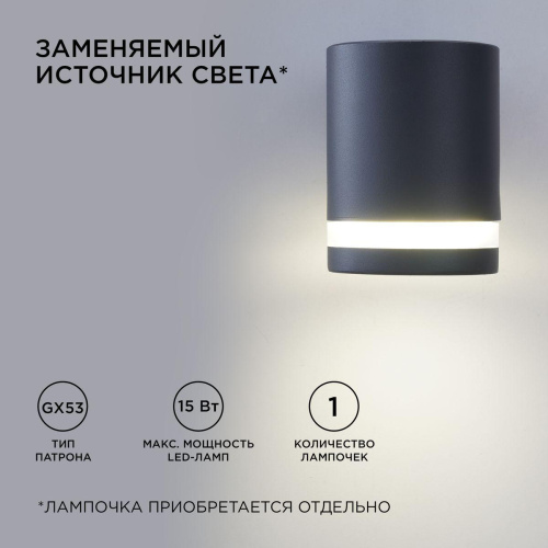 Уличный настенный светильник Apeyron Point 11-128 Уличный настенный светильник Apeyron Point 11-128