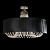 Потолочная люстра Newport 1406/S black М0048072