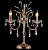 Настольная лампа Lumien Hall Хлоя 0015/3T-FGD