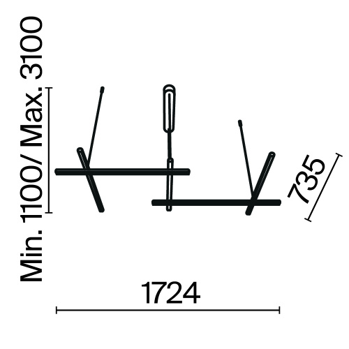 Подвесной светильник Maytoni MOD278PL-L86G3K1 Подвесной светильник Maytoni MOD278PL-L86G3K1