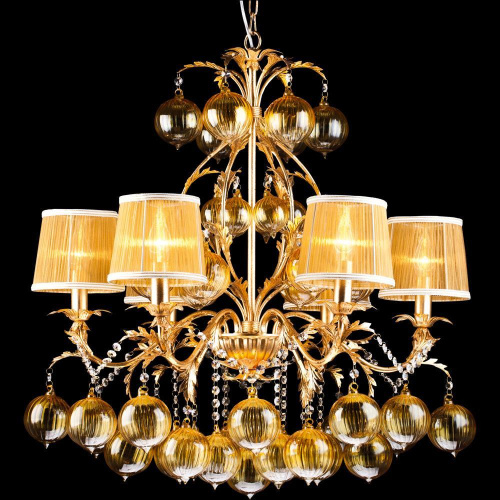 Подвесная люстра Arte Lamp Monarch A1199LM-6GO Подвесная люстра Arte Lamp Monarch A1199LM-6GO