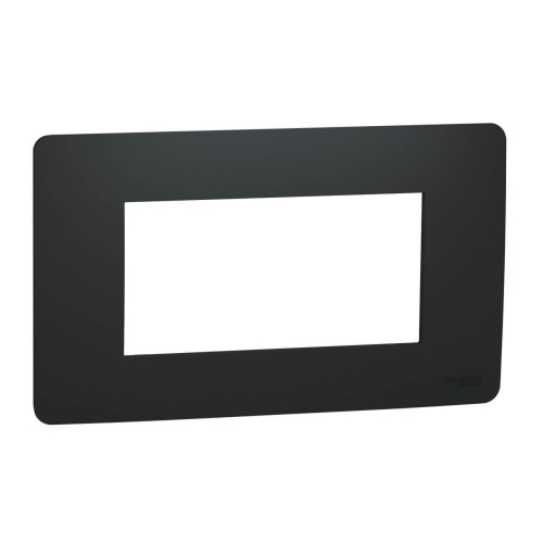 Рамка четырехмодульная Schneider Electric Unica New Modular NU210454 Рамка четырехмодульная Schneider Electric Unica New Modular NU210454