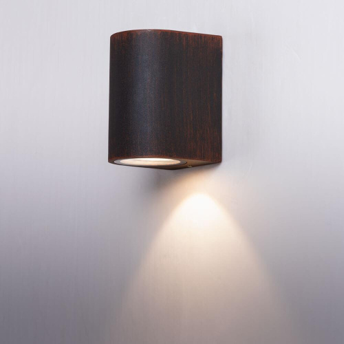 Уличный настенный светильник Arte Lamp Doppio A3502AL-1RI Уличный настенный светильник Arte Lamp Doppio A3502AL-1RI