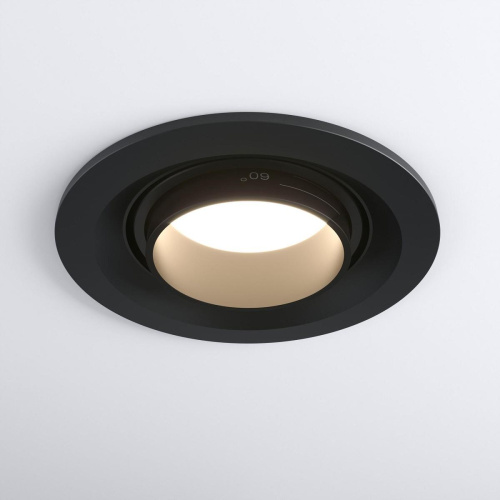 Встраиваемый светодиодный светильник Elektrostandard Zoom 9920 LED 15W 3000K черный a064033 Встраиваемый светодиодный светильник Elektrostandard Zoom 9920 LED 15W 3000K черный a064033