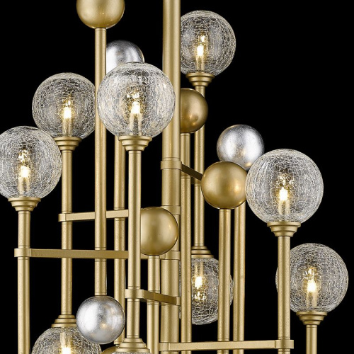 Люстра Fluxus 12 gold Люстра Fluxus 12 gold
